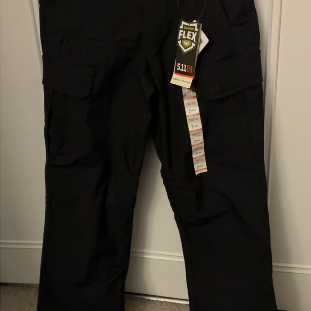 5.11 Tactical Women's Black Straight Leg Pants